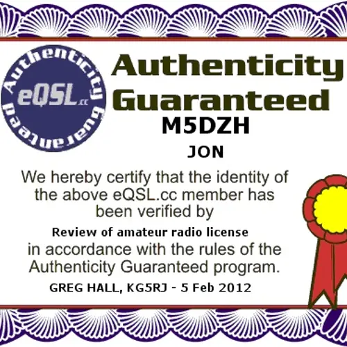 M5DZH profile image