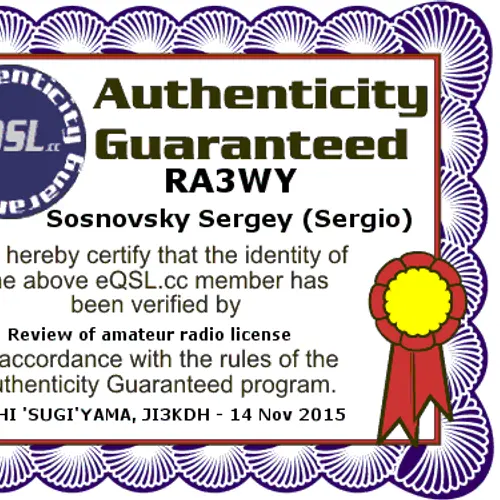 RA3WY profile image