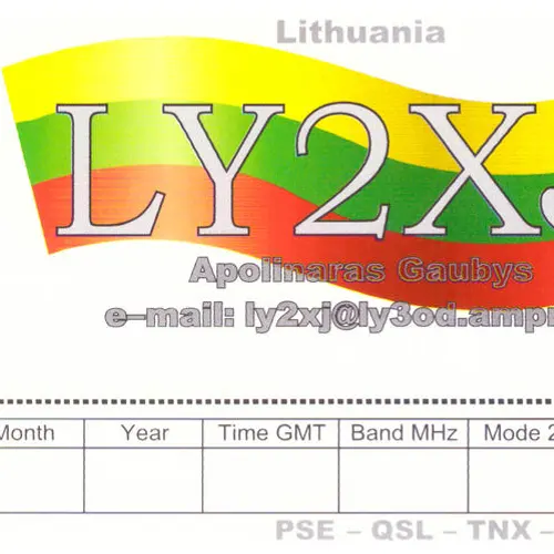 LY2XJ profile image